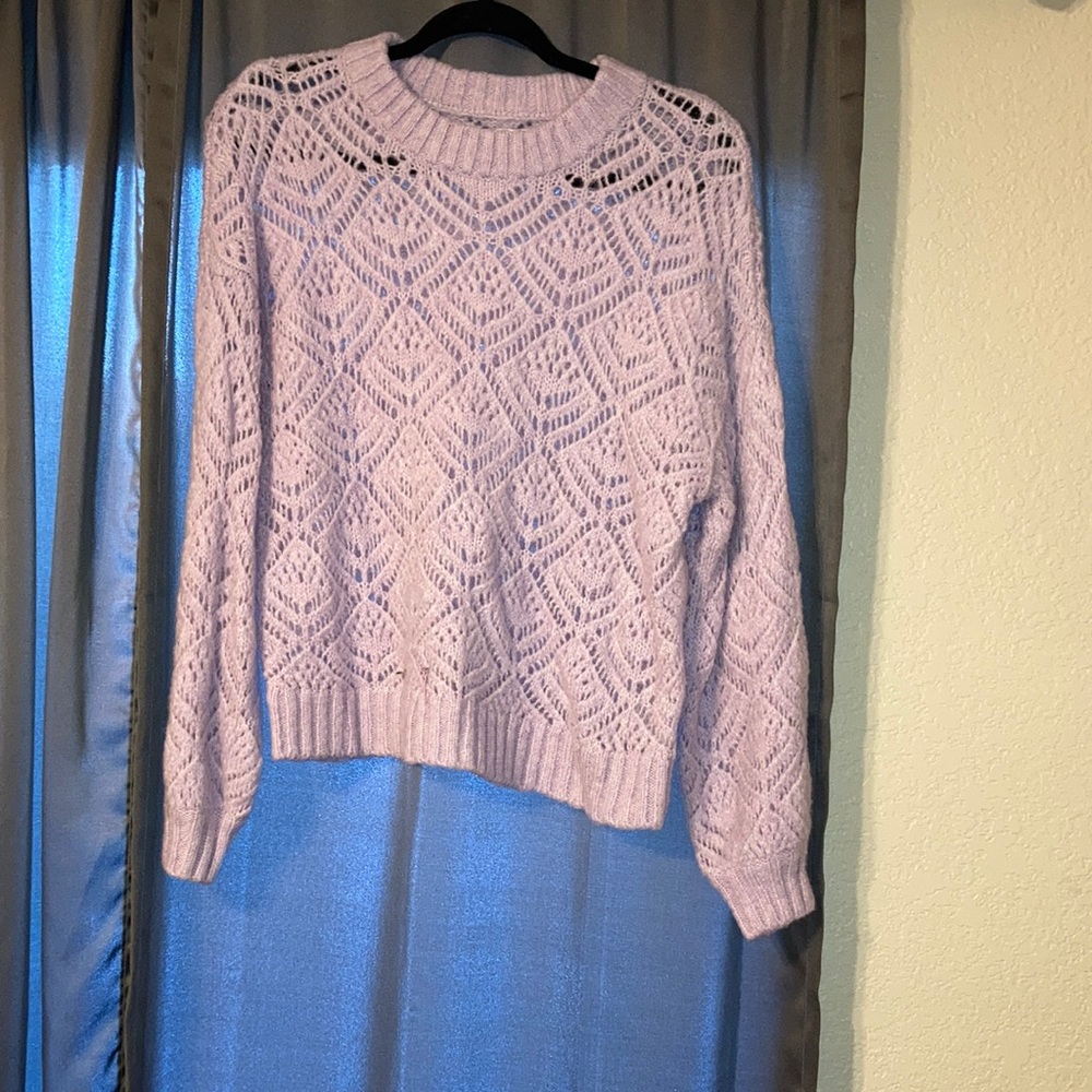 AE lavender sweater